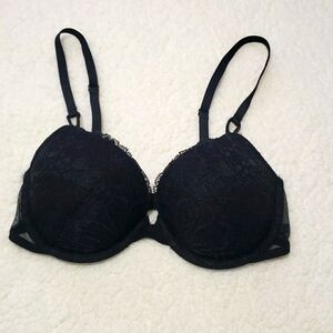 Victoria's Secret Bra, Color Black, Size 32D